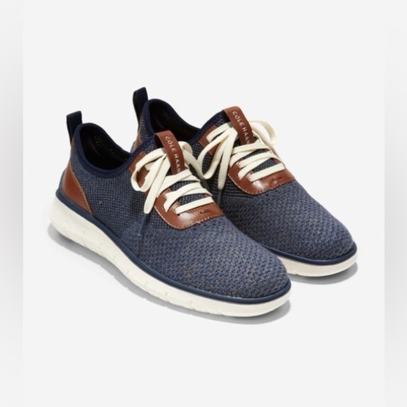 Cole Haan Generation ZERØGRAND Sneakers in NAVY BLUE STITCHLITE Size 11.5. New! main image 3